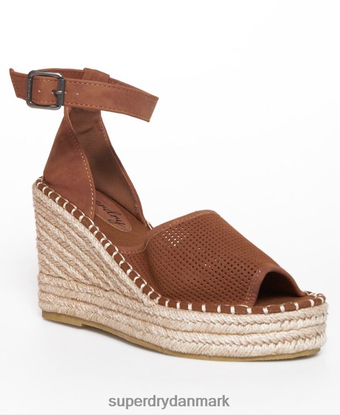 Superdry støvet Kvinder sko anna wedge espadriller 868VH4432