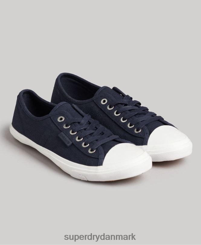 Superdry flåde Kvinder sko low pro klassiske sneakers 868VH4358