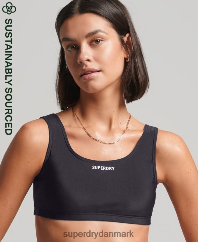 Superdry flåde Kvinder tøj essentiel bikini top 868VH3225