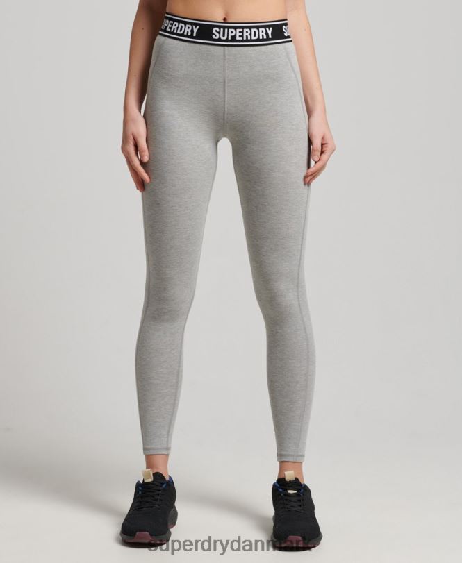 Superdry grå Kvinder tøj uafhængige tape leggings 868VH6585