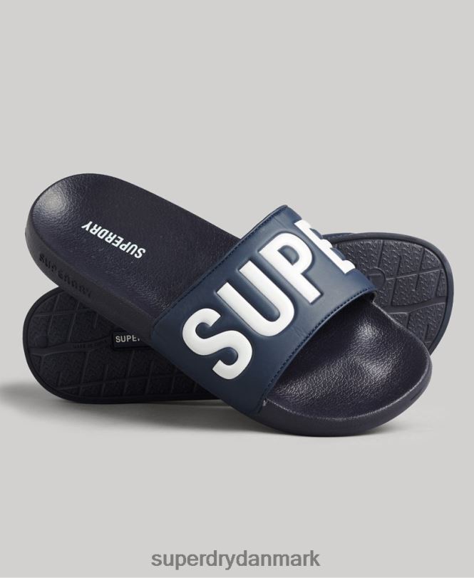 Superdry flåde Mænd sko kerne pool skydere 868VH1905