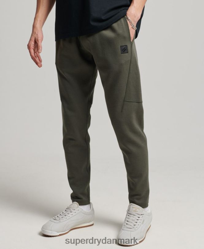 Superdry kaki Mænd tøj tech koniske joggers 868VH6389